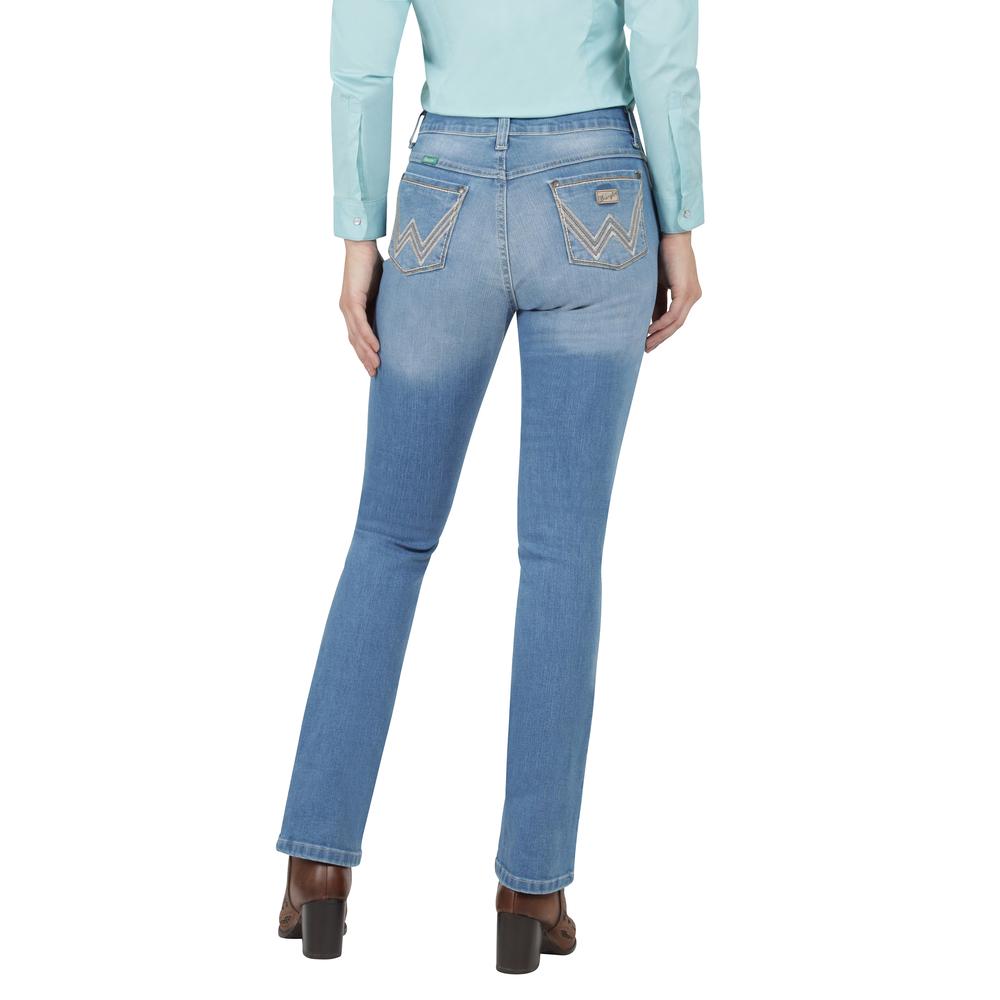 Foto 4 pulgar | Jeans Vaquero Mujer Wrangler Slim Fit 994 Azul