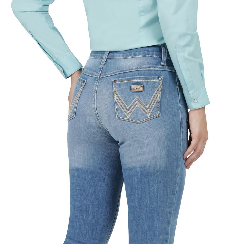 Foto 6 pulgar | Jeans Vaquero Mujer Wrangler Slim Fit 994 Azul