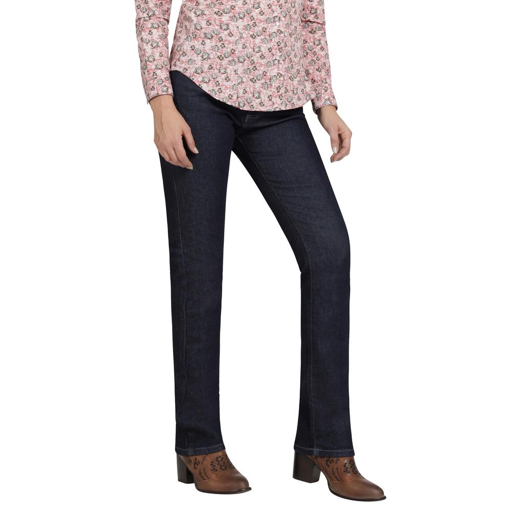 Foto 2 | Jeans Vaquero Mujer Wrangler Slim Fit 991 Azul