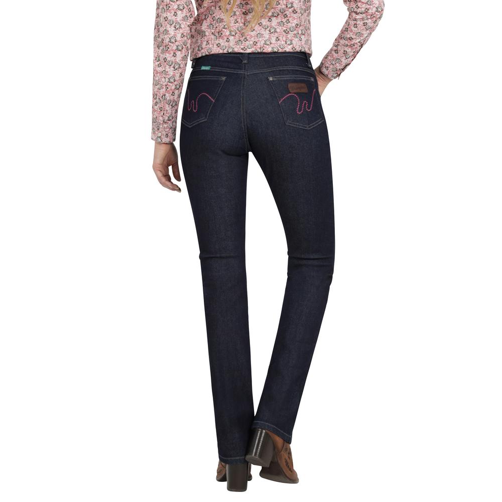 Foto 4 pulgar | Jeans Vaquero Mujer Wrangler Slim Fit 991 Azul