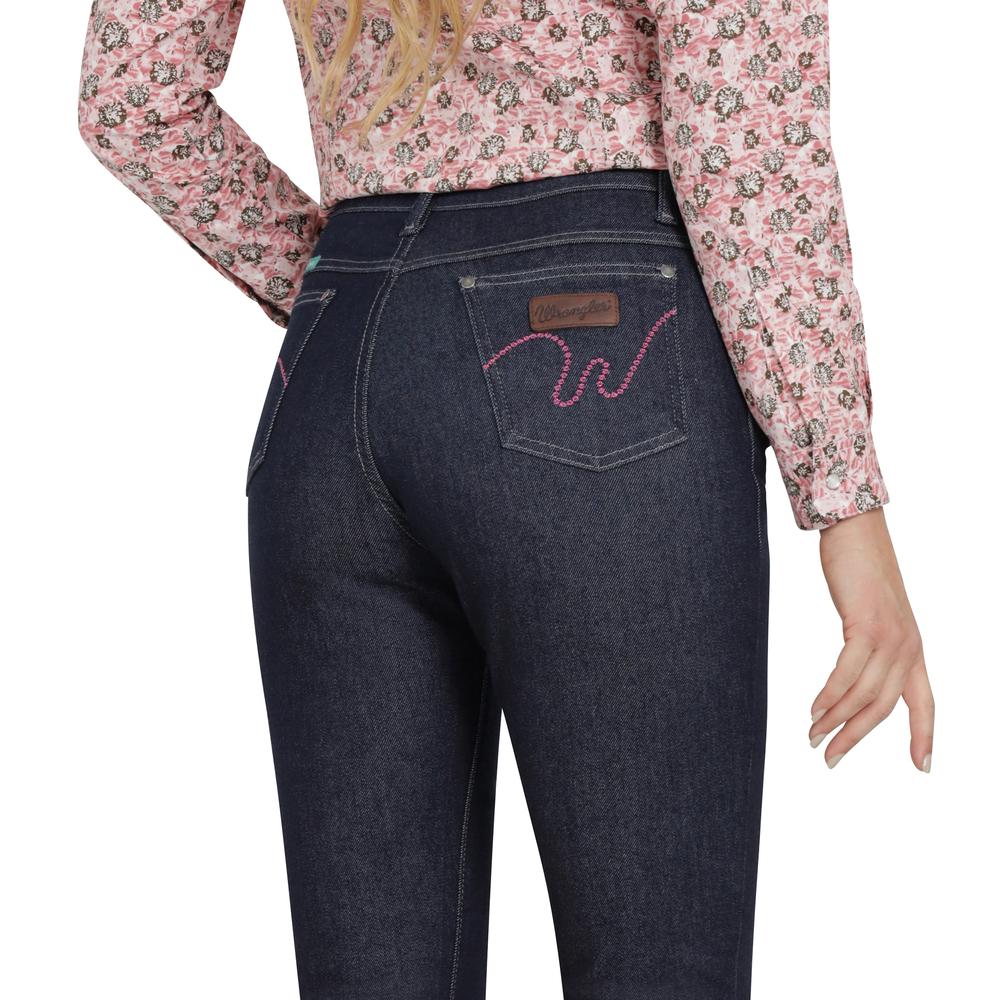 Foto 6 pulgar | Jeans Vaquero Mujer Wrangler Slim Fit 991 Azul