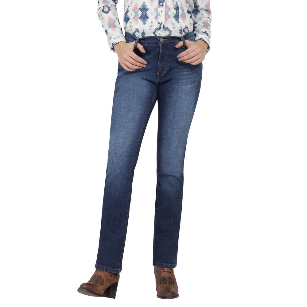 Foto 2 pulgar | Jeans Vaquero Mujer Wrangler Slim Fit 993 Azul