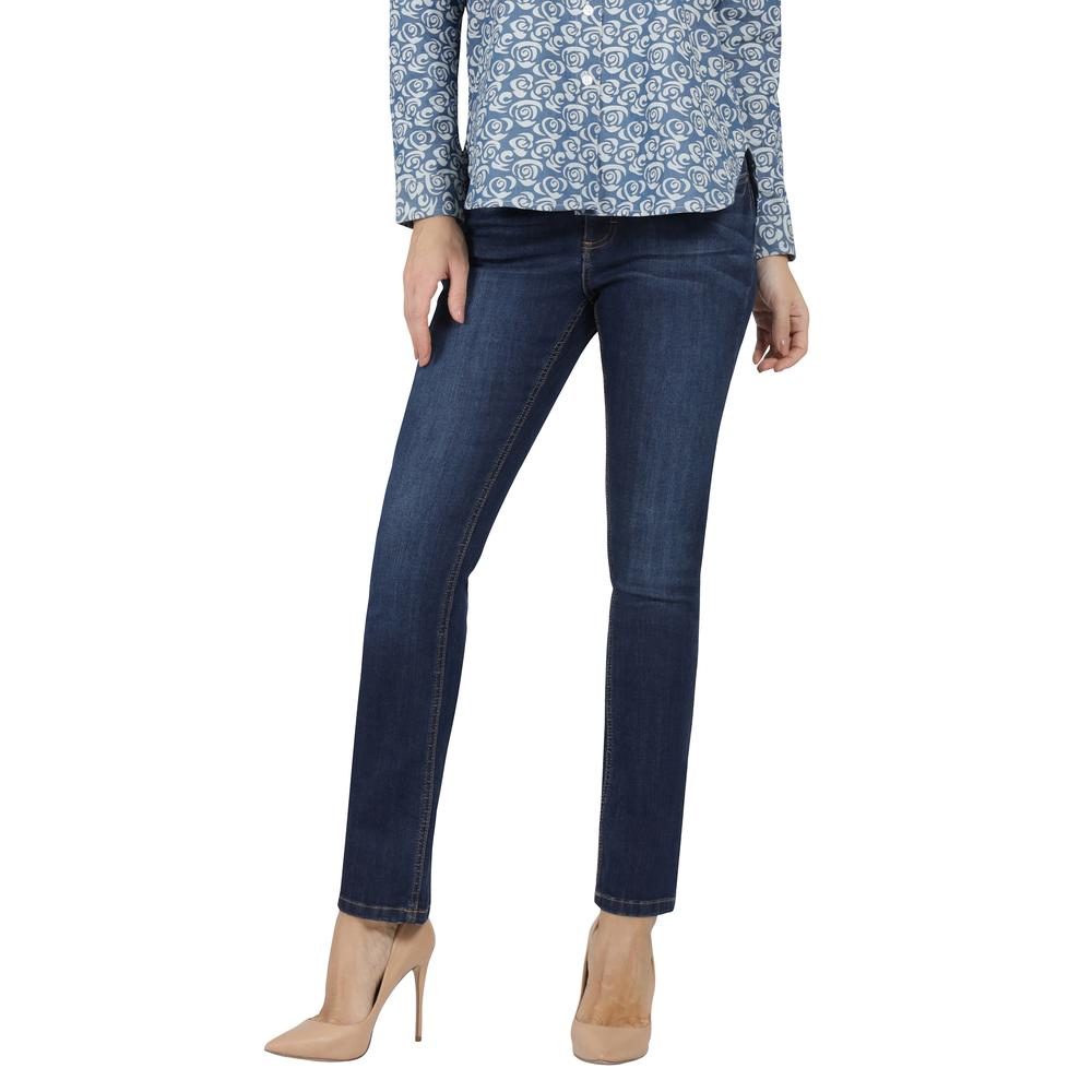 Jeans Mujer Lee Slim Fit 386 Azul Marino