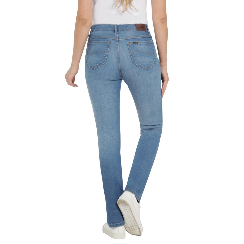 Foto 4 pulgar | Jeans Mujer Lee Slim Fit 387 Azul