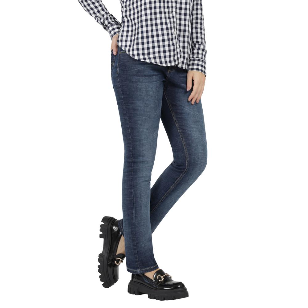 Foto 2 | Jeans Mujer Lee Slim Fit 012 Azul Marino