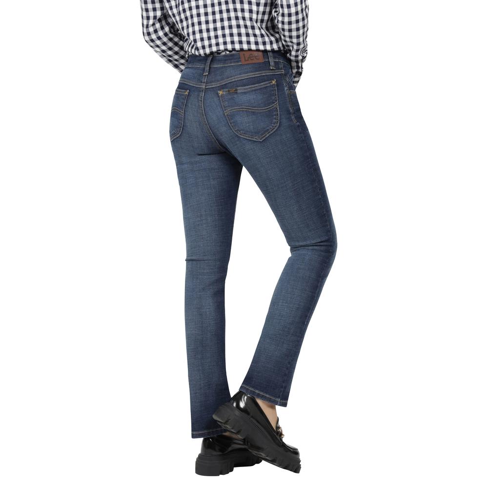 Foto 4 pulgar | Jeans Mujer Lee Slim Fit 012 Azul Marino