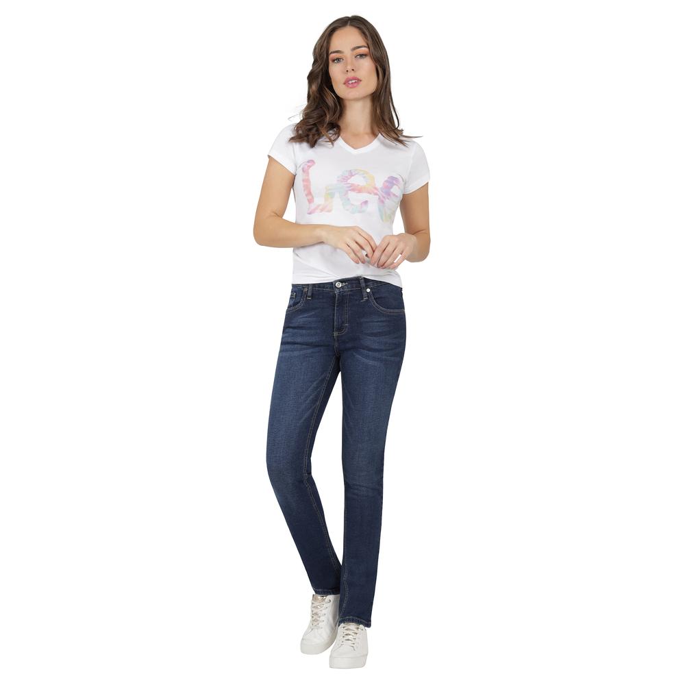 Foto 5 pulgar | Jeans Mujer Lee Slim Fit 393 Azul Marino