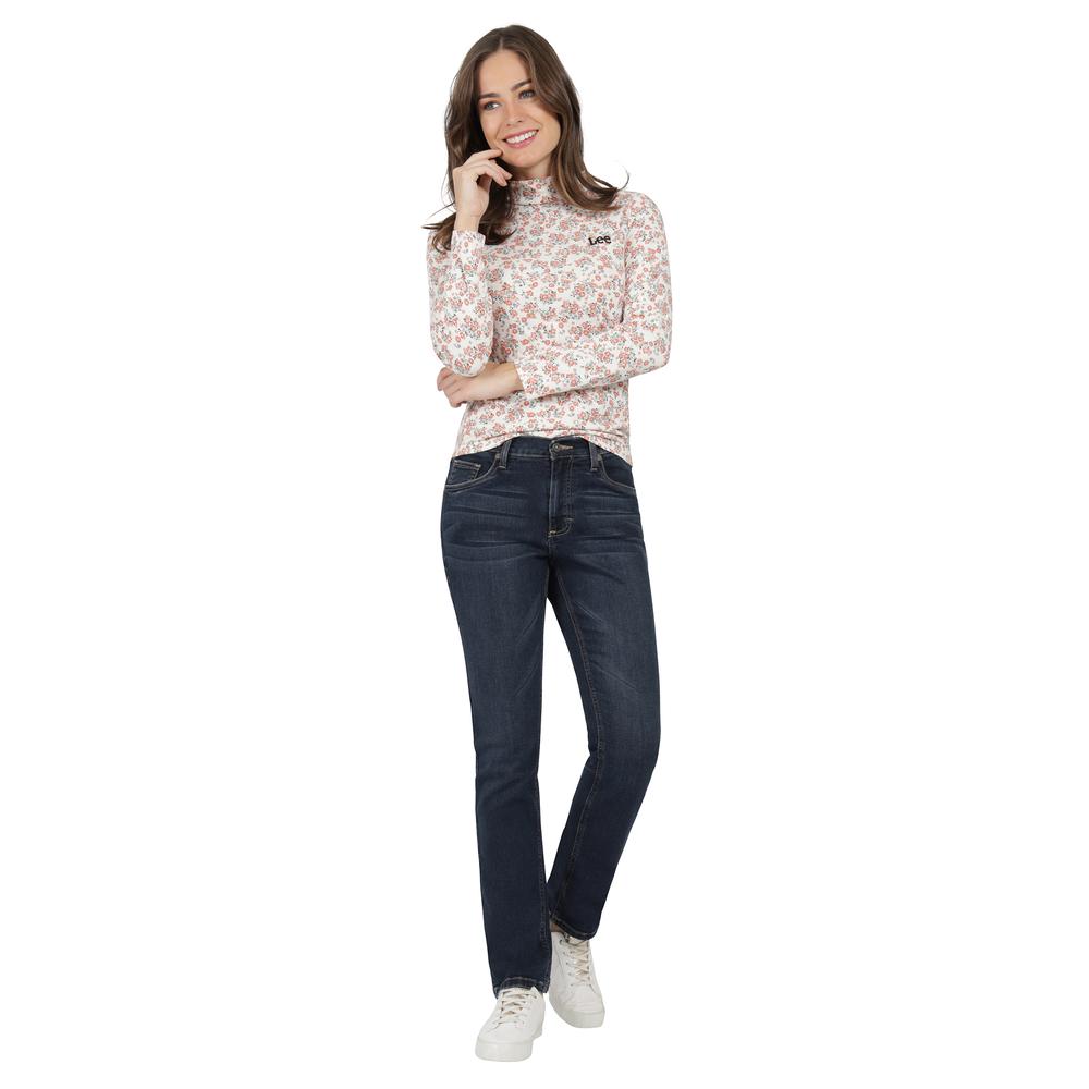 Foto 5 pulgar | Jeans Mujer Lee Slim Fit 390 Azul Marino