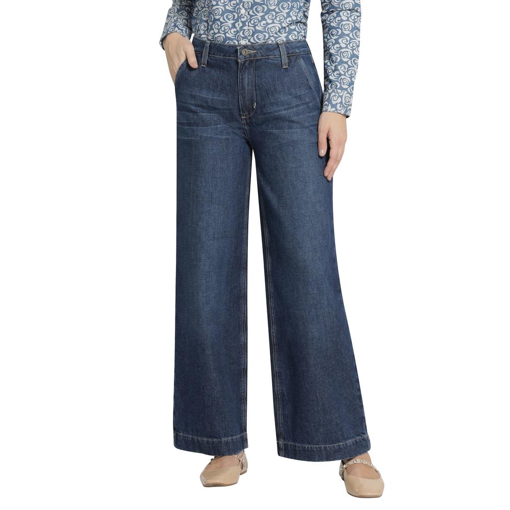 Jeans Mujer Lee Slim Fit 014 Azul Marino