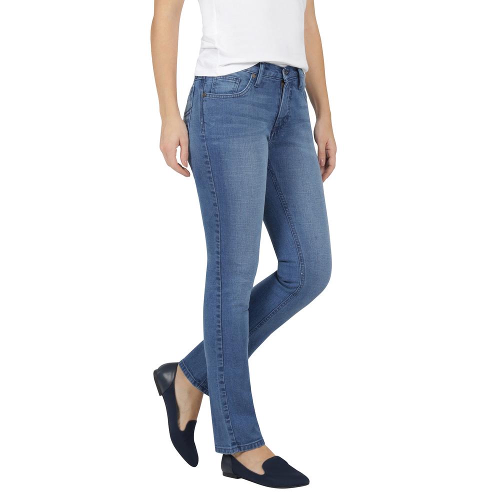 Foto 2 | Jeans Mujer Lee Slim Fit 381 Azul Marino