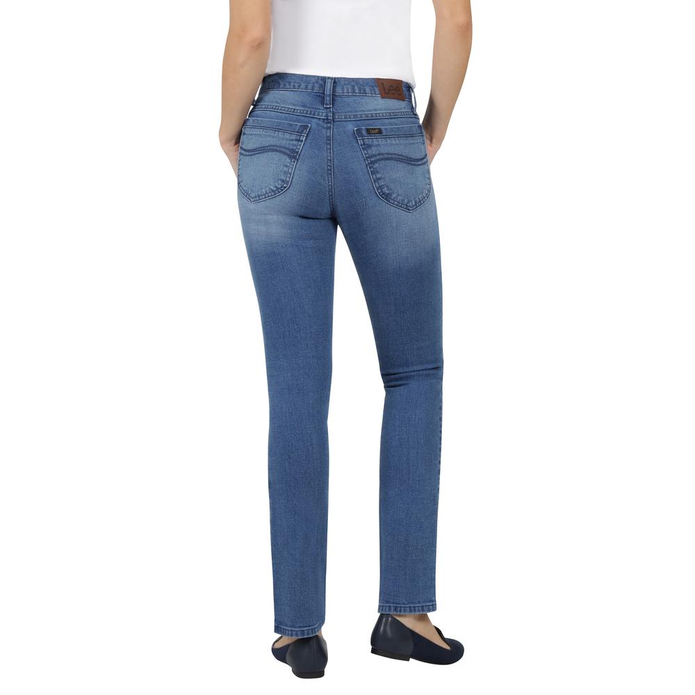 Foto 4 pulgar | Jeans Mujer Lee Slim Fit 381 Azul Marino