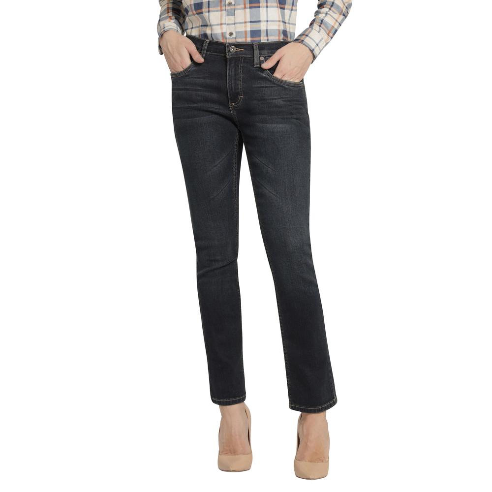 Jeans Mujer Lee Slim Fit 026 Azul Petroleo