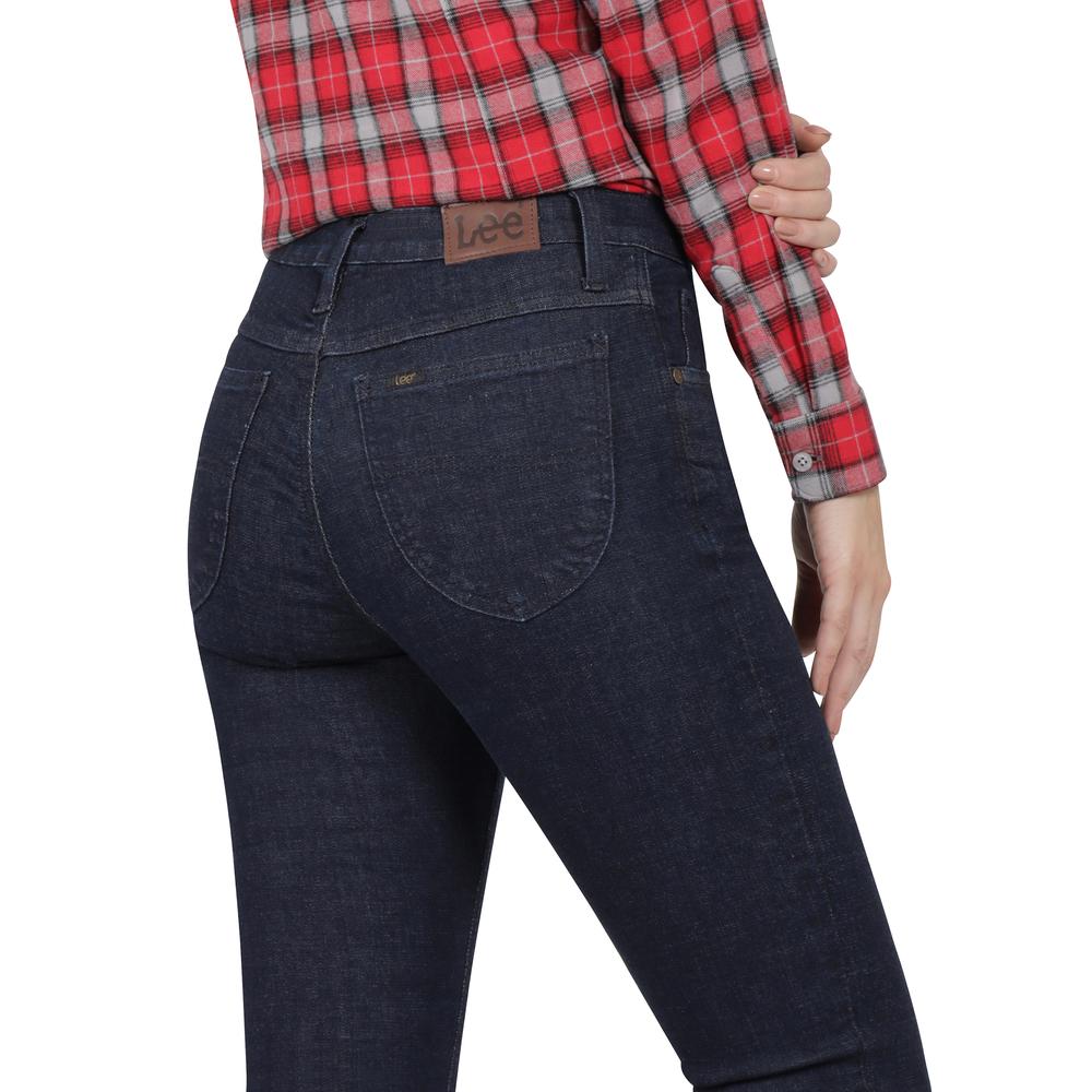 Foto 6 pulgar | Jeans Mujer Lee Slim Fit 388 Azul Marino