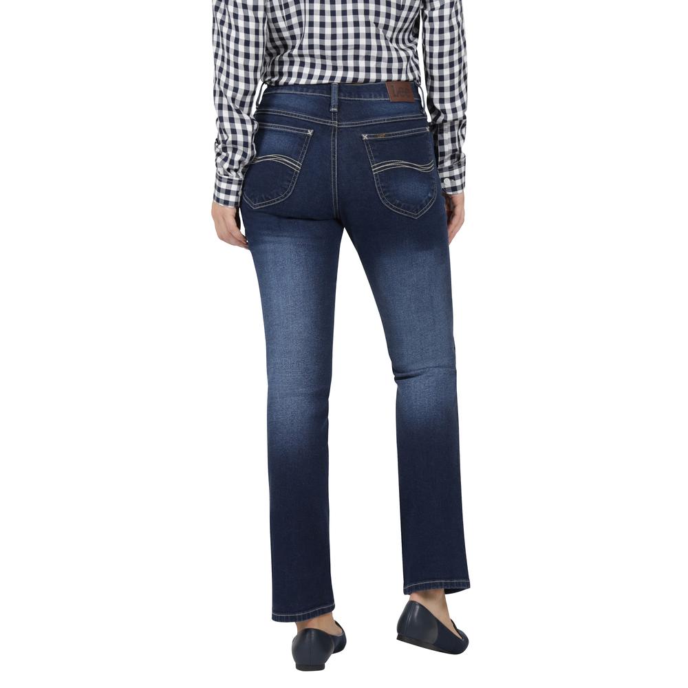 Foto 4 pulgar | Jeans Mujer Lee Slim Fit 391 Azul Marino