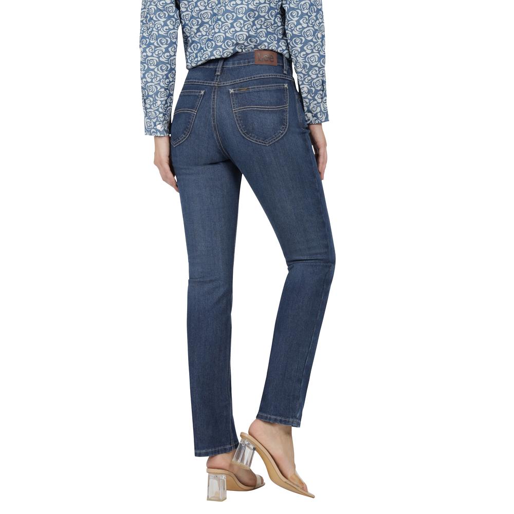 Foto 4 pulgar | Jeans Mujer Lee Slim Fit 025 Azul Marino