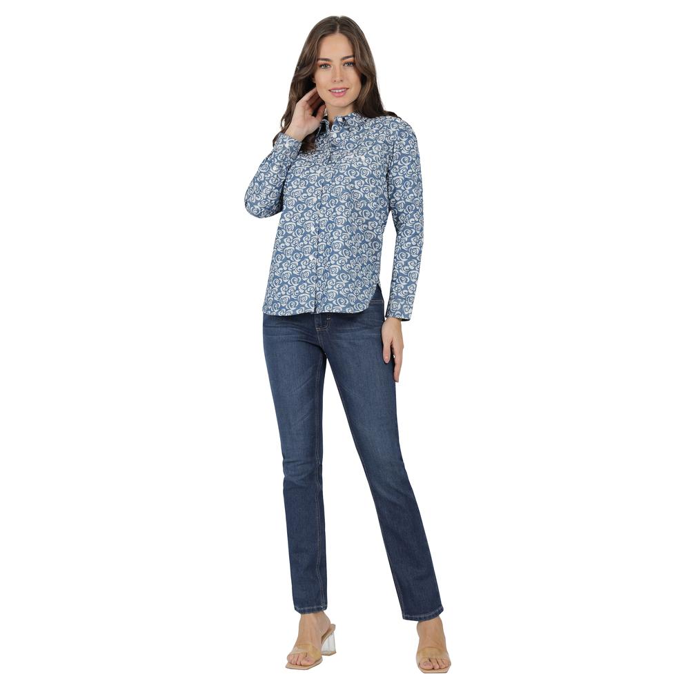 Foto 5 pulgar | Jeans Mujer Lee Slim Fit 025 Azul Marino