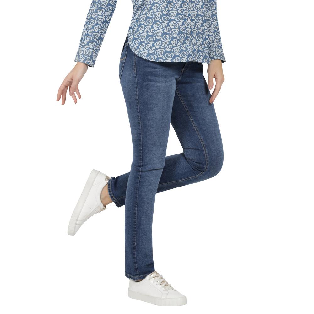 Foto 3 pulgar | Jeans Mujer Lee Slim Fit 027 Azul