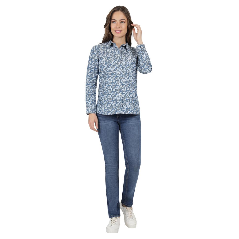 Foto 5 pulgar | Jeans Mujer Lee Slim Fit 027 Azul