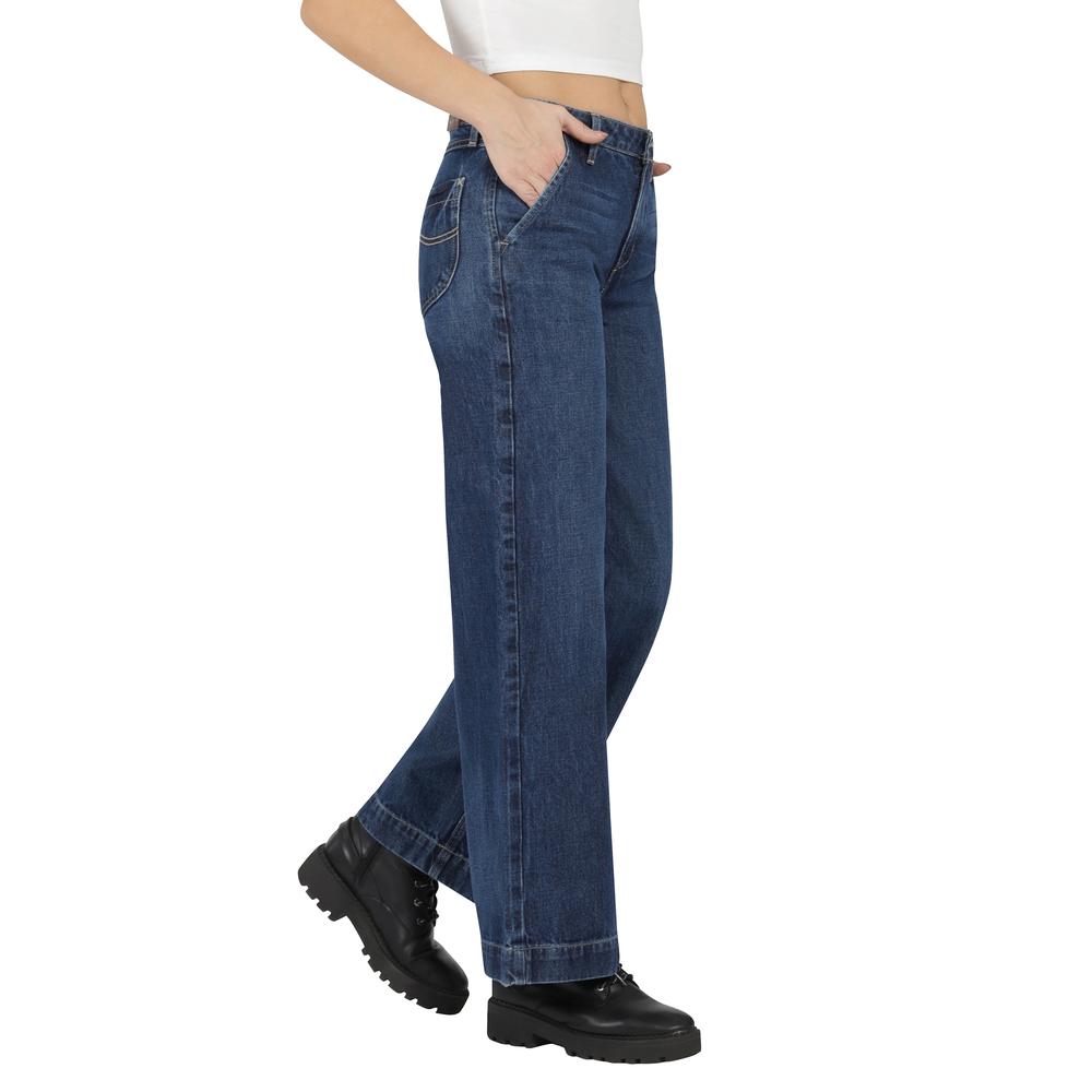 Foto 3 pulgar | Jeans Mujer Lee Slim Fit 472 Azul