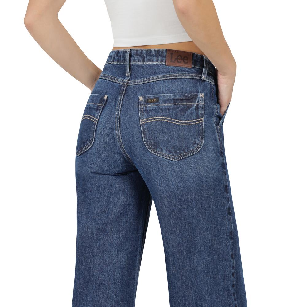 Foto 6 pulgar | Jeans Mujer Lee Slim Fit 472 Azul