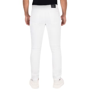 Foto 2 | Pantalón Slim Britos Jeans Hombre Mezclilla Blanco 803785
