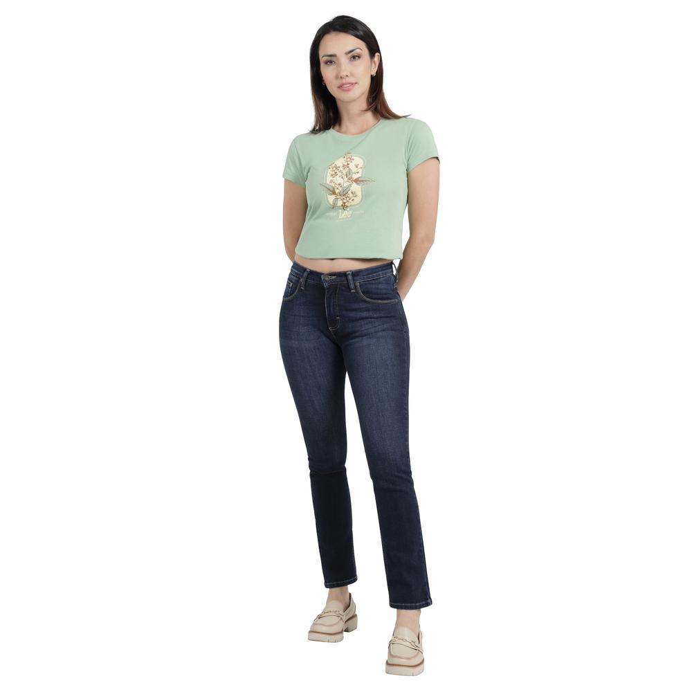 Foto 5 pulgar | Jeans Lee Mujer Classic Slim Fit 379 Azul