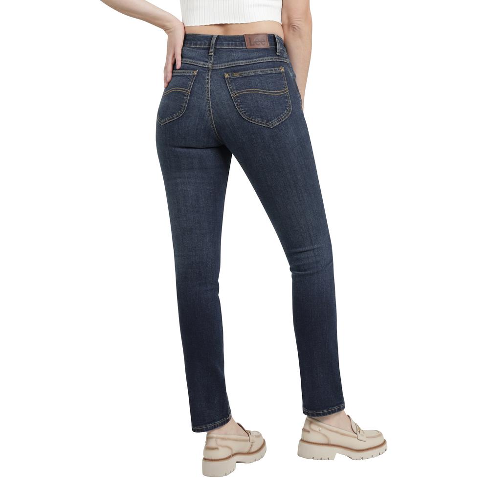 Foto 4 pulgar | Jeans Lee Mujer Classic Slim Fit 432 Azul