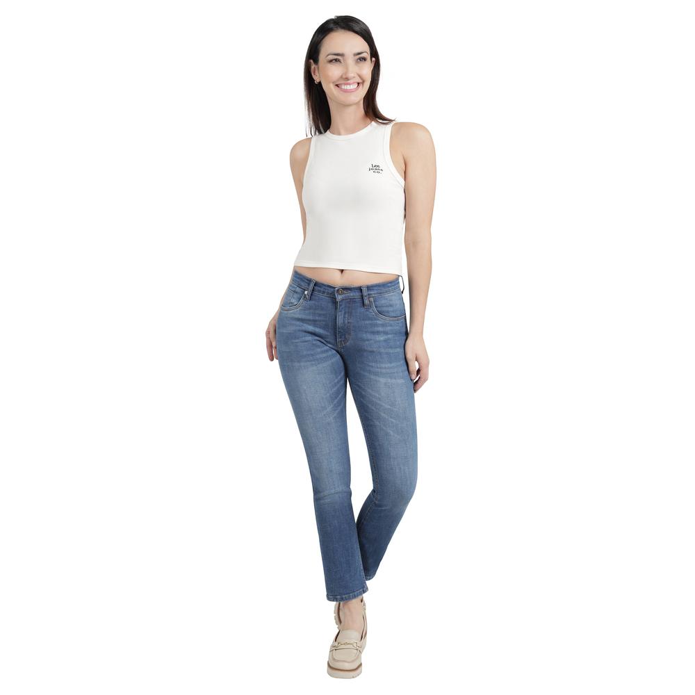 Foto 3 pulgar | Jeans Lee Mujer Classic Slim Fit 431 Azul