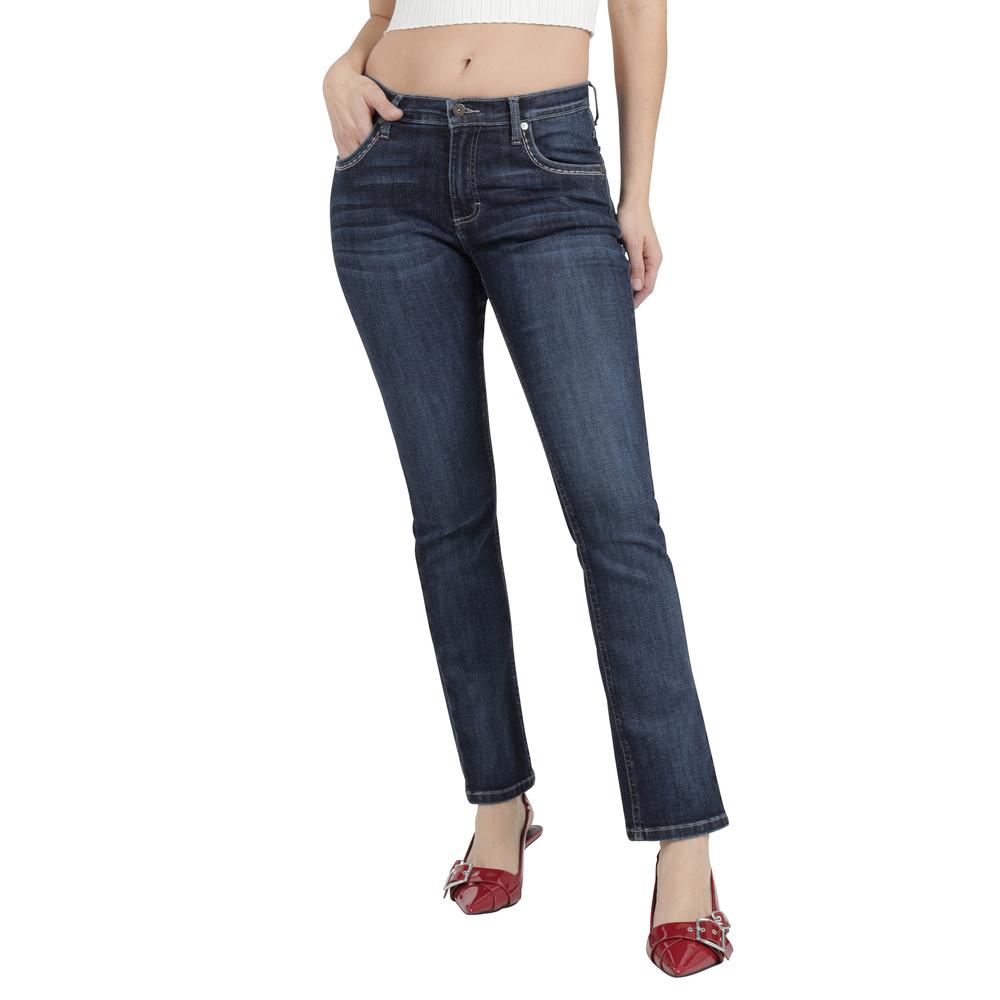 Foto 2 pulgar | Jeans Lee Mujer Classic Slim Fit 414 Azul Marino