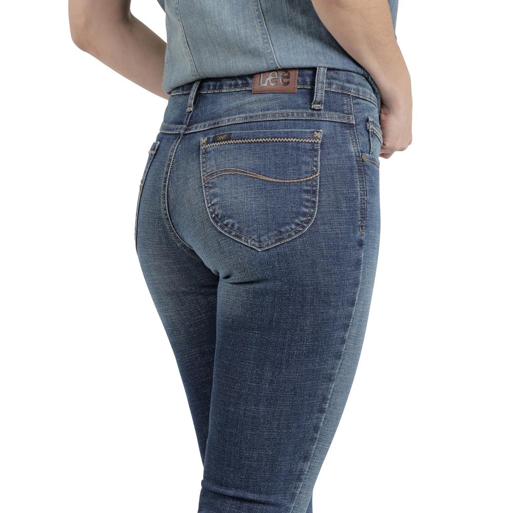Foto 6 pulgar | Jeans Lee Mujer Classic Slim Fit 764 Azul Marino