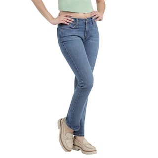 Foto 2 | Jeans Lee Mujer Classic Slim Fit 380 Azul