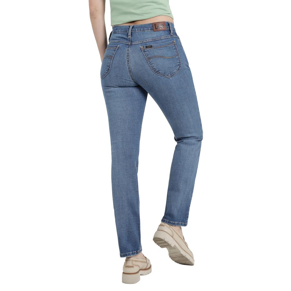 Foto 4 pulgar | Jeans Lee Mujer Classic Slim Fit 380 Azul