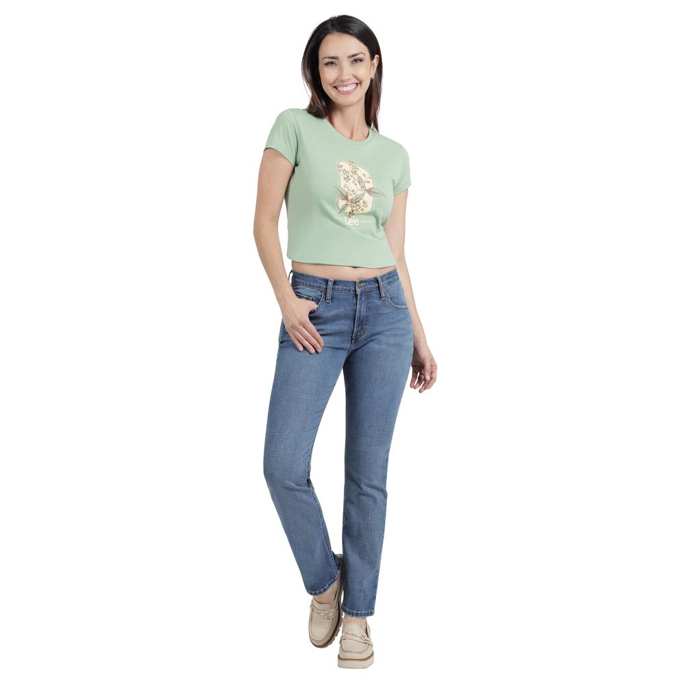 Foto 5 pulgar | Jeans Lee Mujer Classic Slim Fit 380 Azul
