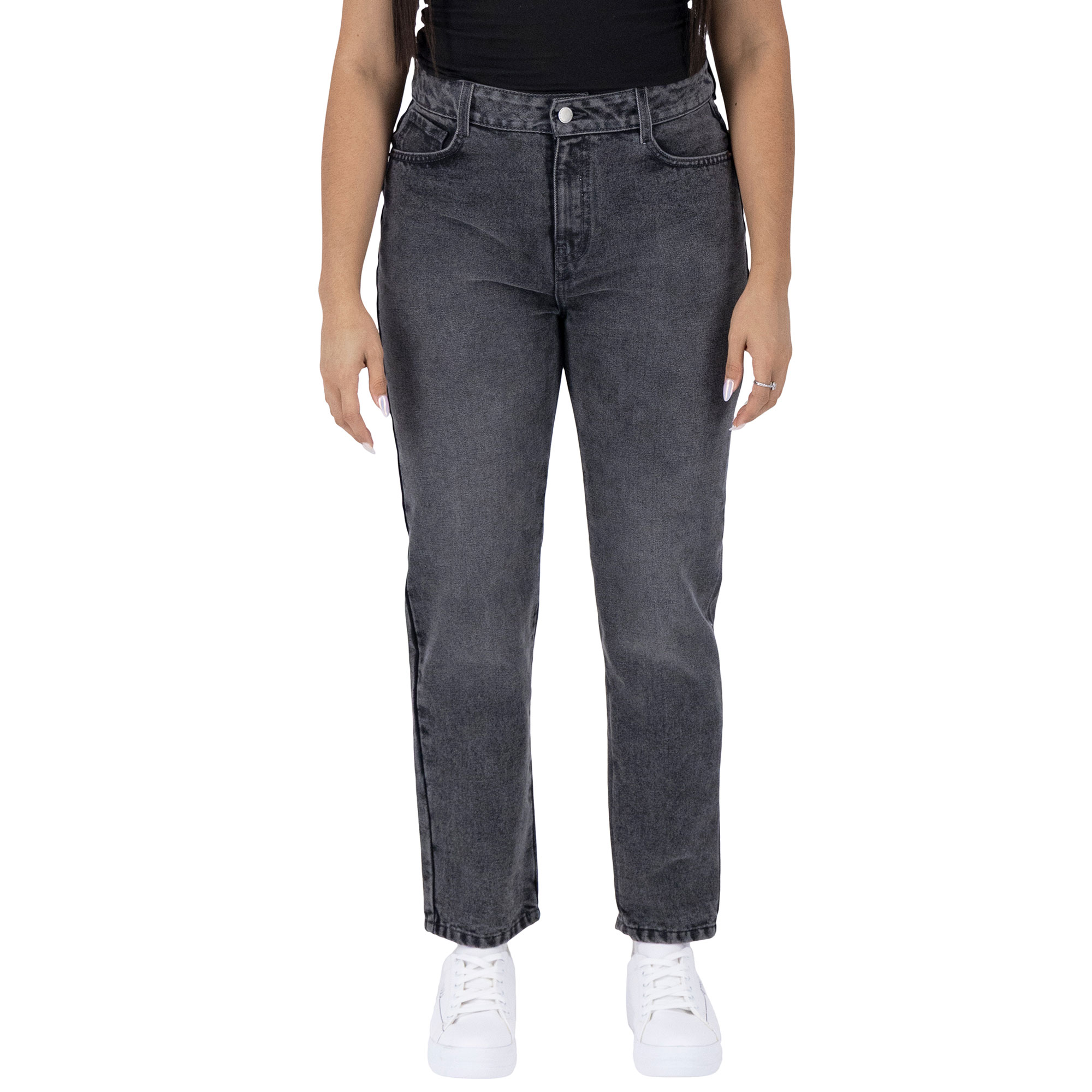 Foto 2 pulgar | Pantalón Mom Britos Jeans Mujer Mezclilla 025745