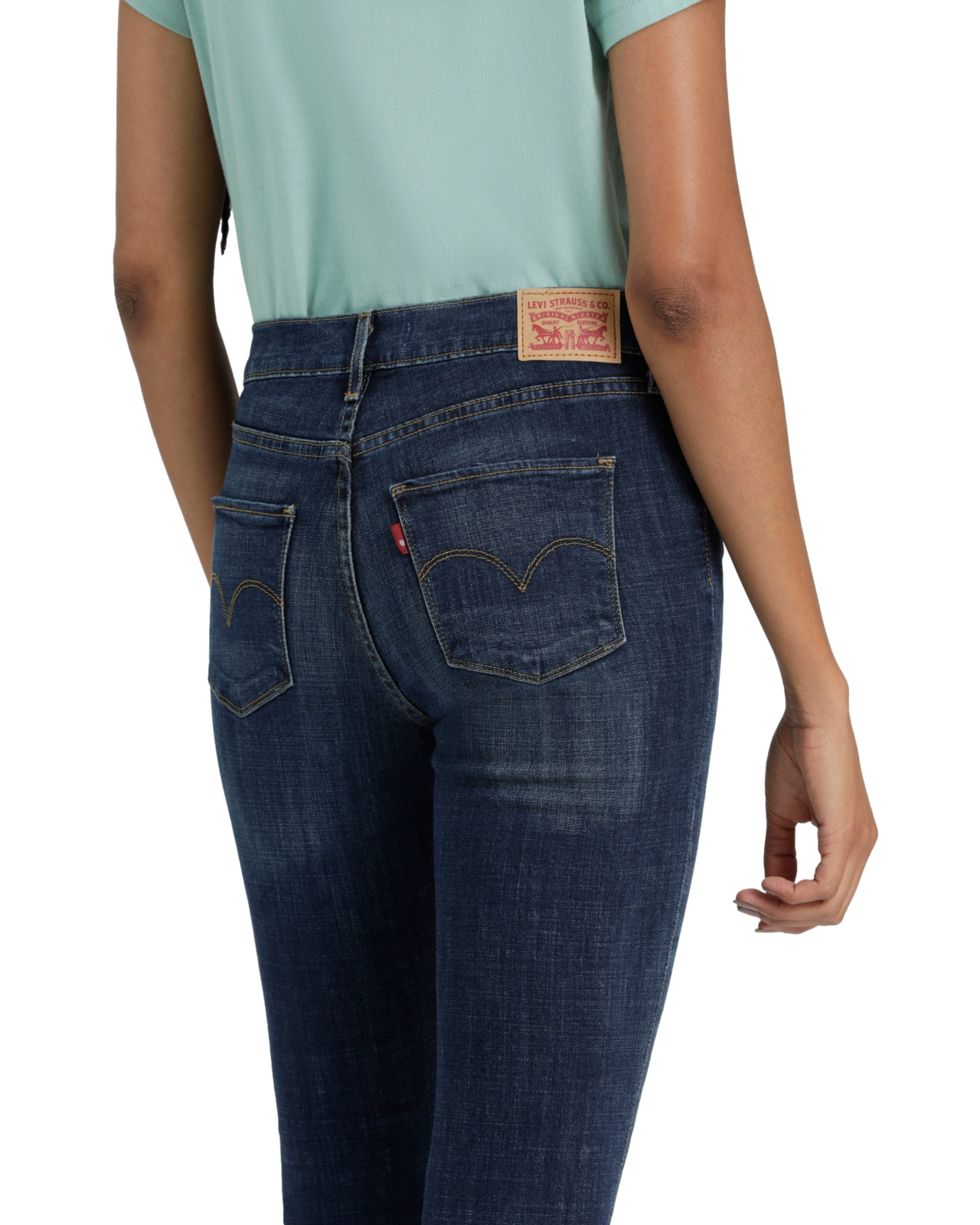 Foto 6 pulgar | Jeans 720 Hirise Super Skinny Mx_madrid Wlisbo 52797-0372 color Azul