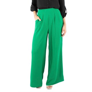Foto 1 | Pantalón Recto Relajado Amad Color Verde