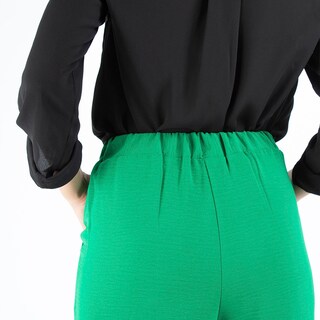 Foto 5 | Pantalón Recto Relajado Amad Color Verde