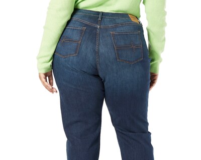 Foto 4 | Jeans Denizen High-rise Straight A2906-0000 color Azul para Mujer