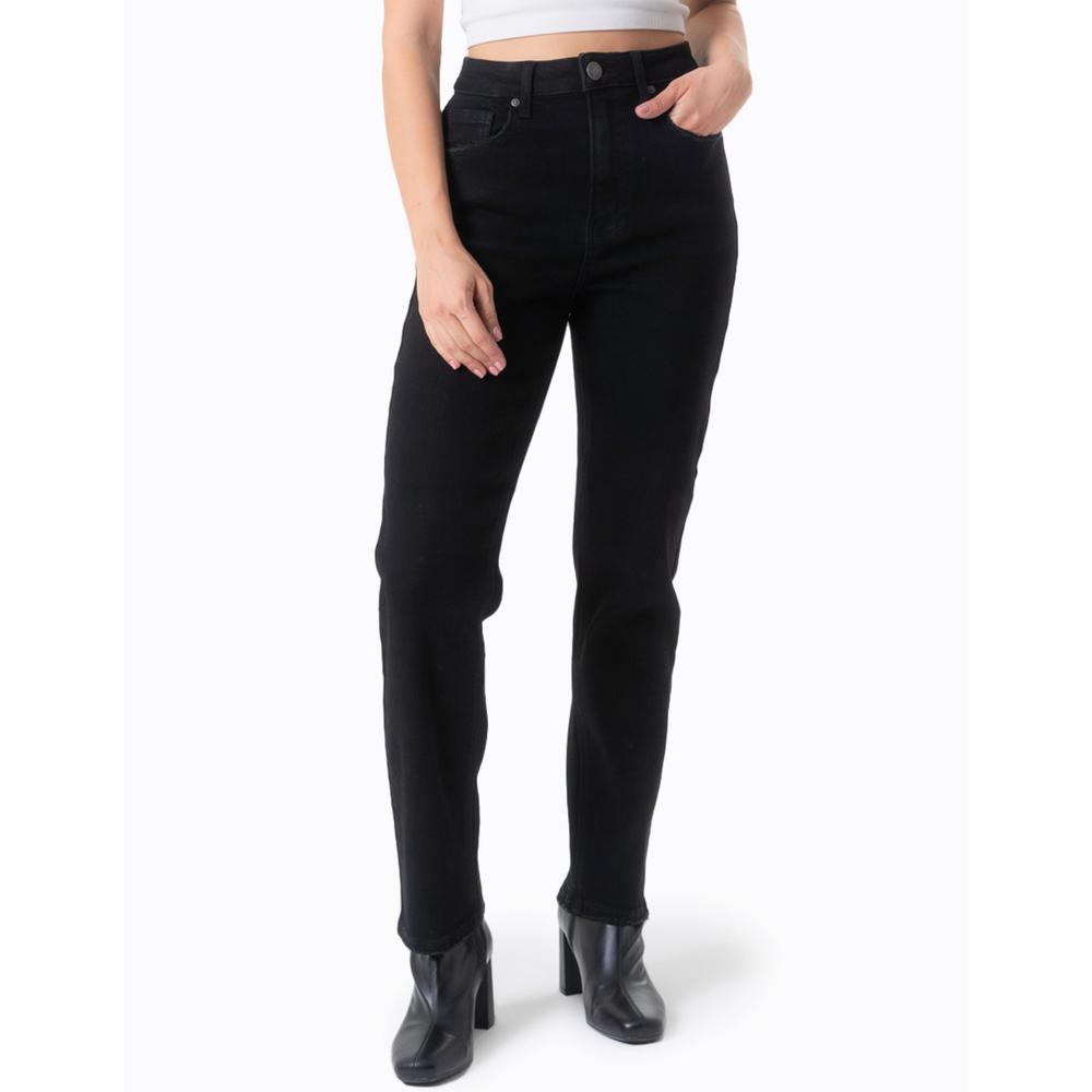 Jeans De Pierna Recta Balam /juvenil, 6439 (negro) Color Negro