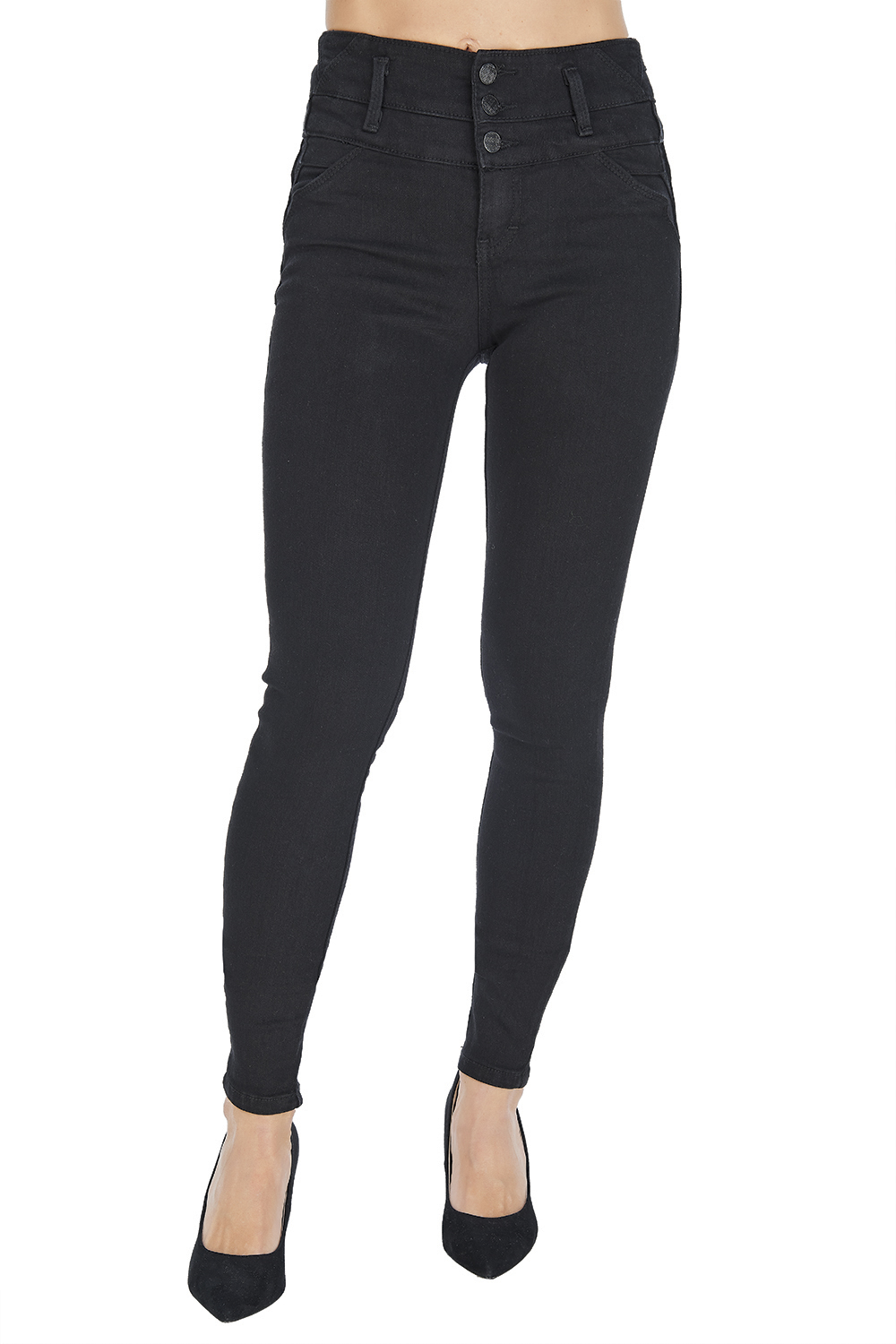 Foto 2 pulgar | Jeans  Push Up Devendi Negros