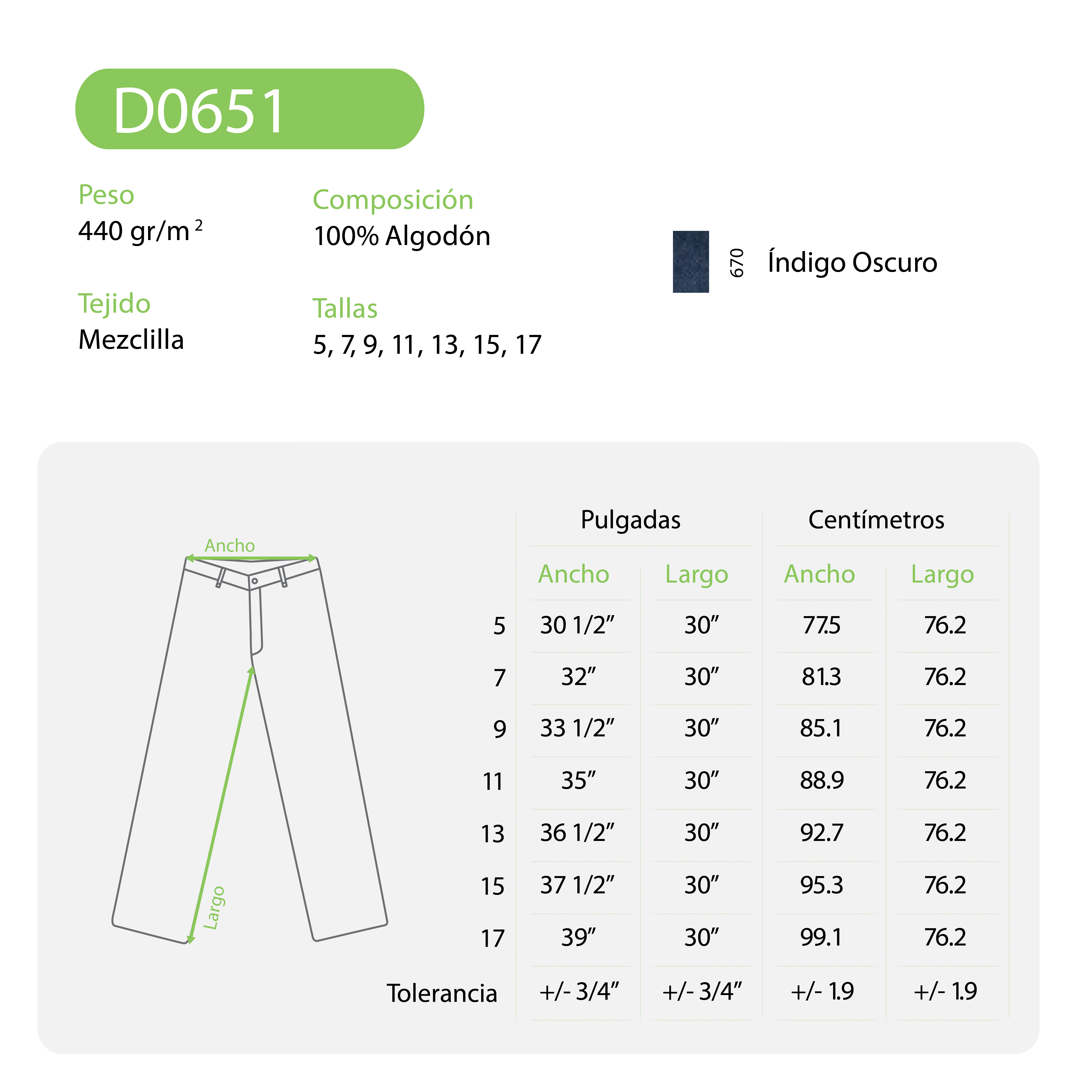 Foto 4 pulgar | Pantalón de Mezclilla Yazbek para Dama Azul