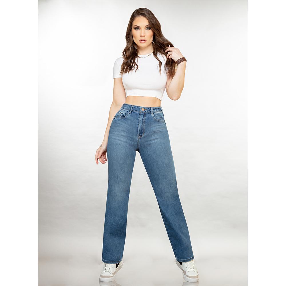 Foto 3 pulgar | Jeans Savi Azul para Mujer