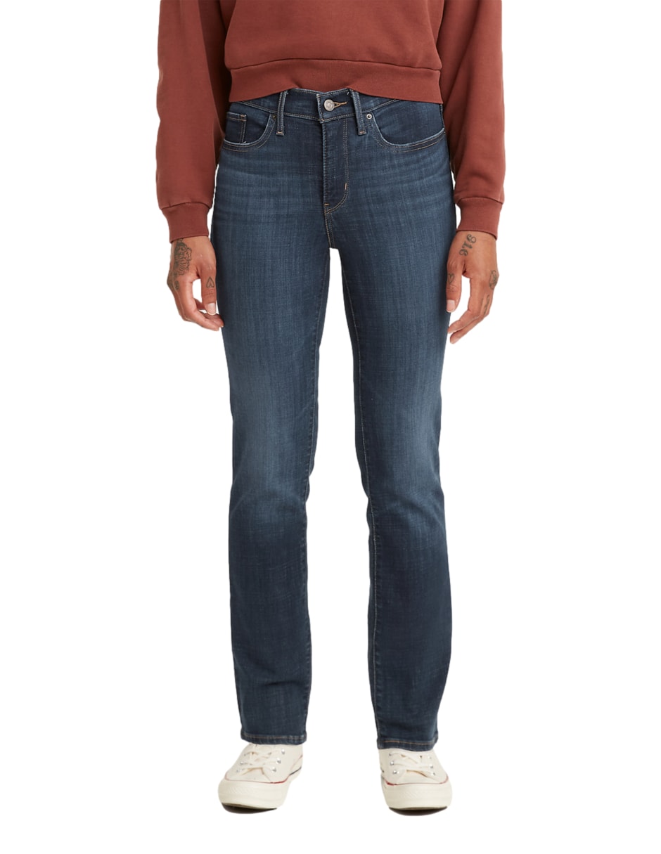 Jeans Levi's  314 Shaping Straight para Mujer $1,299