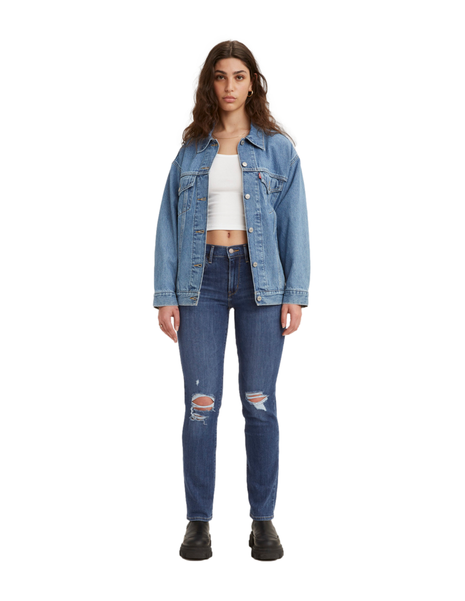 Foto 5 pulgar | Jeans Levi's 724  High-rise Straight