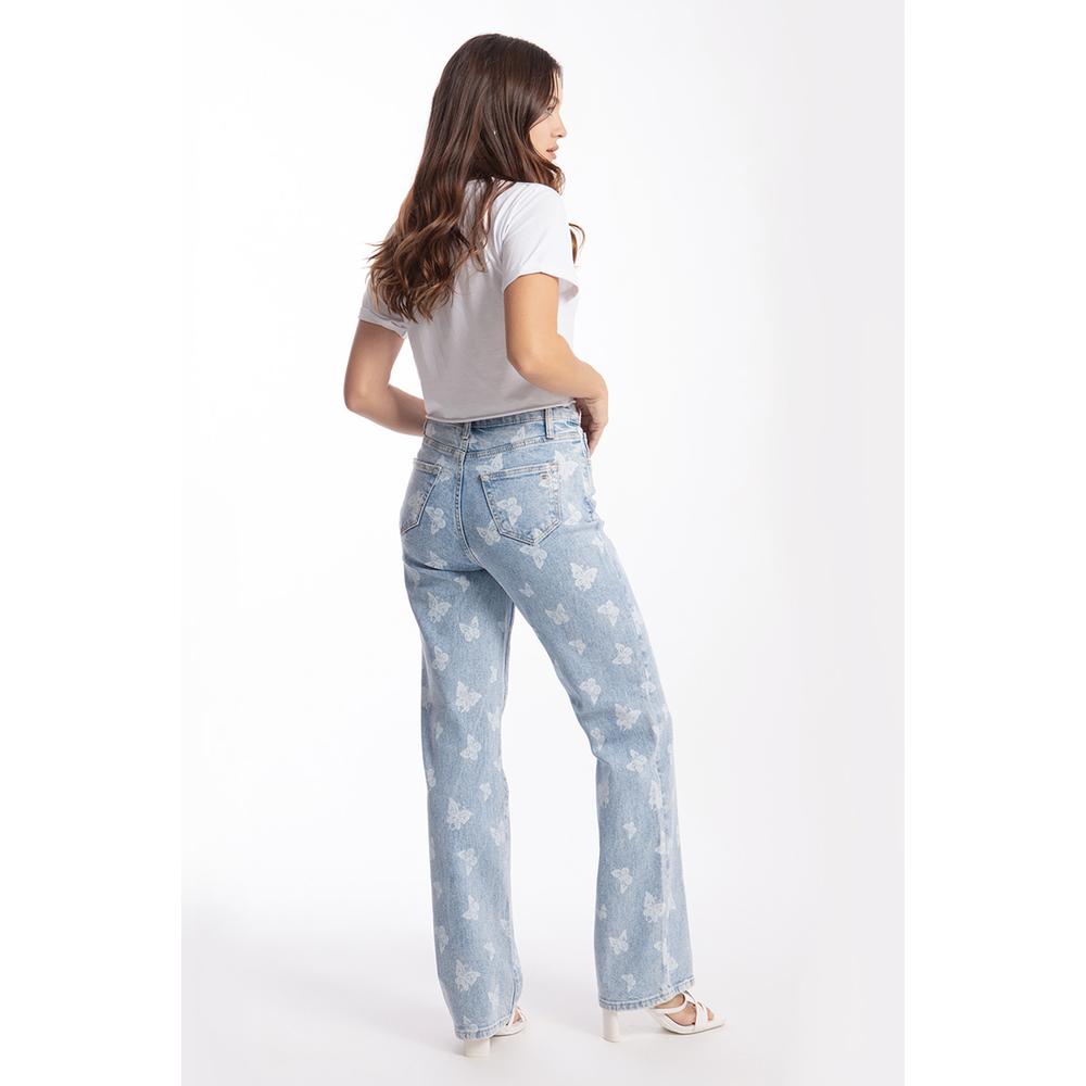 Foto 2 | Jeans Wide Roman Fashion 6542 Azul para Mujer