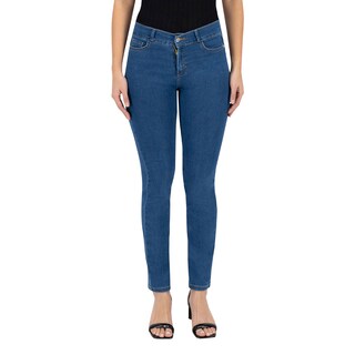 Foto 1 | Jeans Recto Britos Tiro Medio Azul 024789