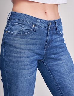 Foto 3 | Jeans Devendi Azul para Mujer