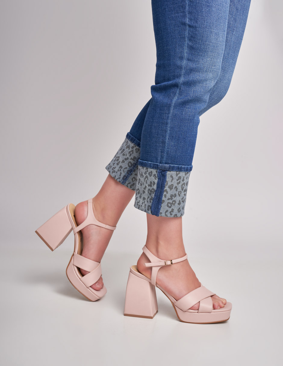 Foto 5 pulgar | Jeans Devendi Azul para Mujer