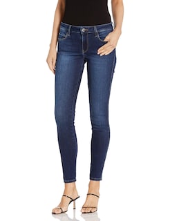 Foto 1 | Jeans Guess de Talle Medio Ajustados para Mujer - Venta Internacional