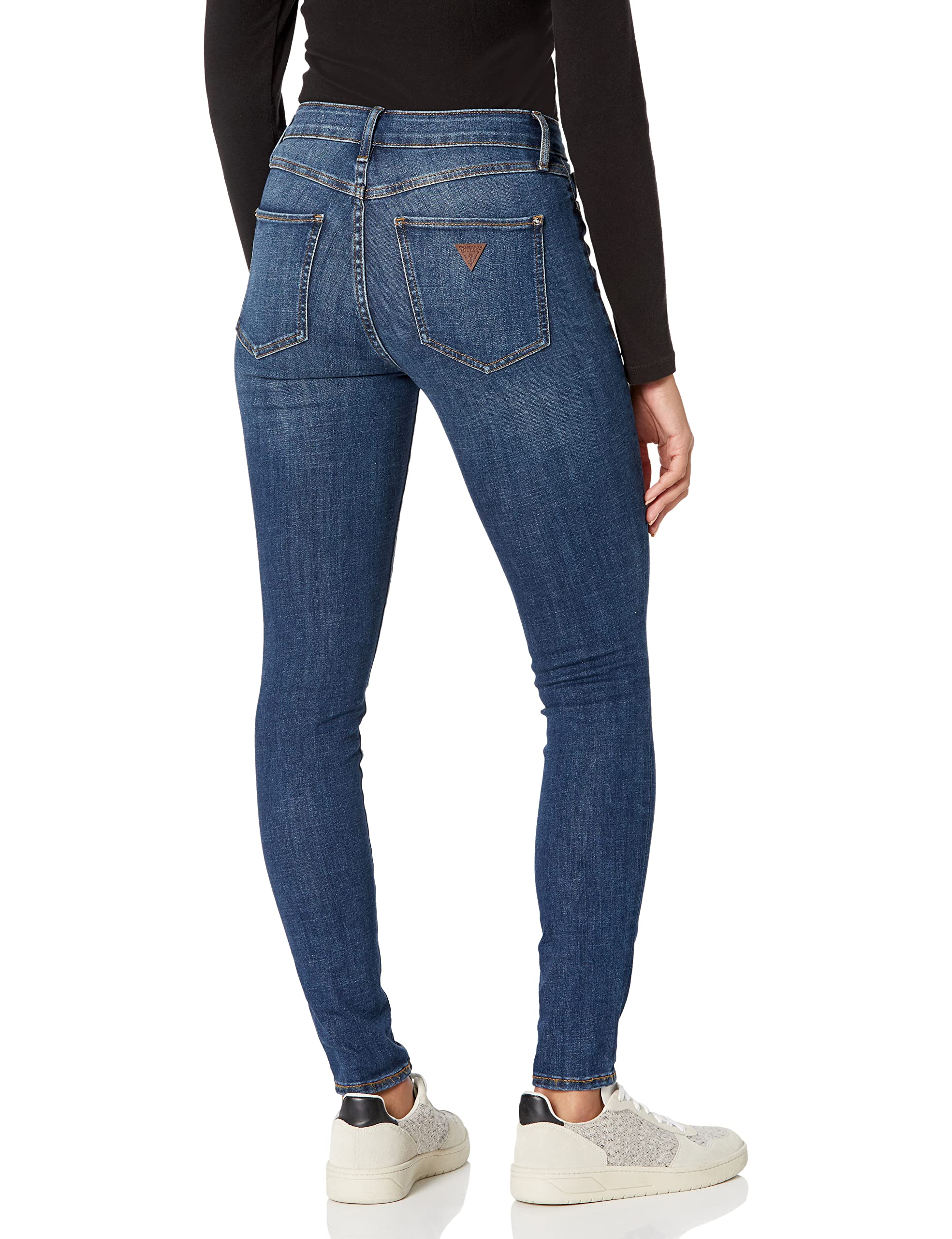 Foto 3 pulgar | Jeans Guess High Rise 1981 Skinny Maya Bay para Mujer - Venta Internacional